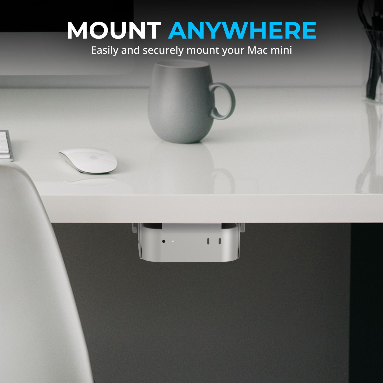 Mac mini (2024) Flexible Desk/Wall Mount