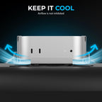 Mac mini (2024) Flexible Desk/Wall Mount