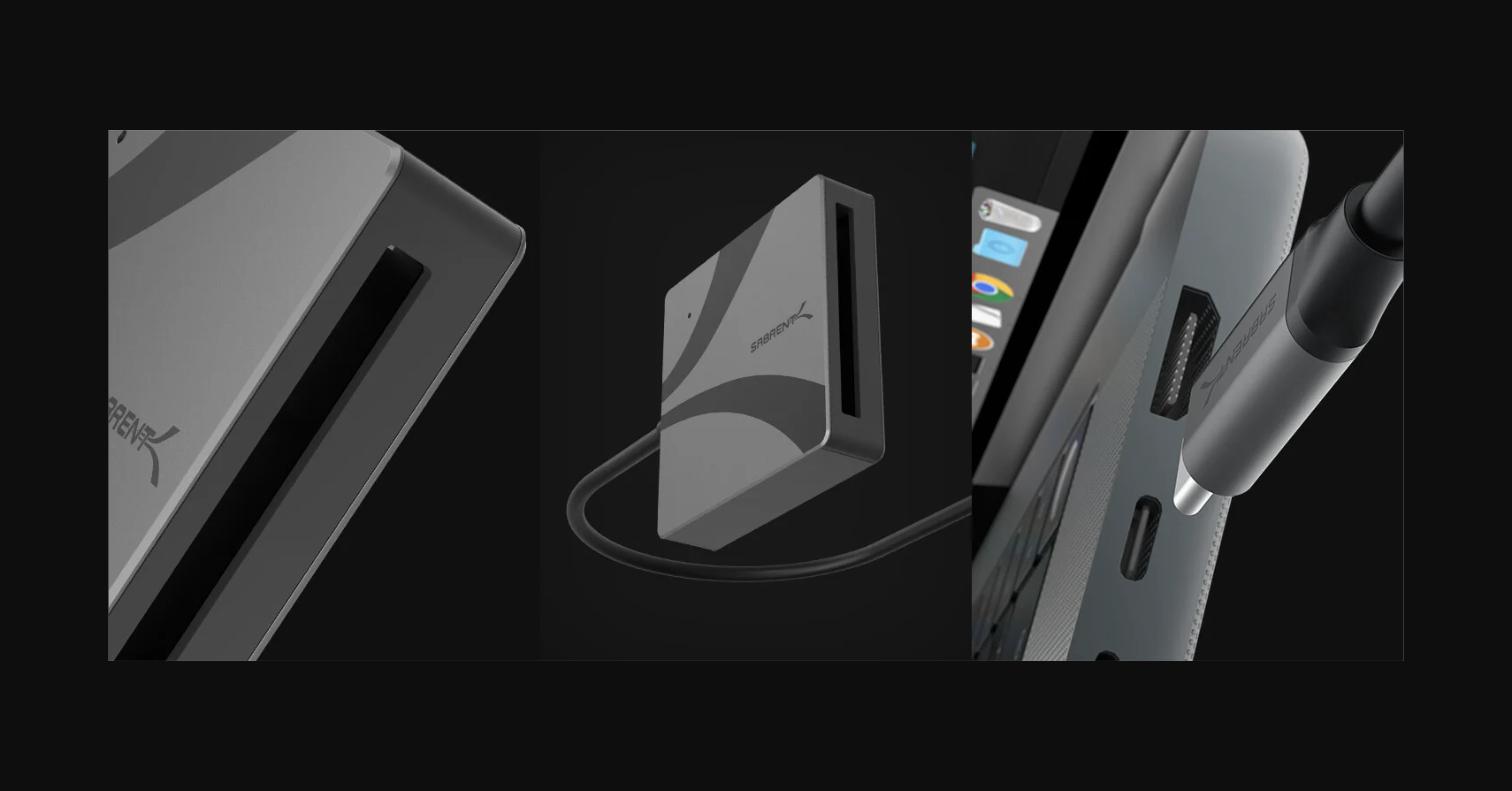 USB Type C CFast 2.0 Card Reader