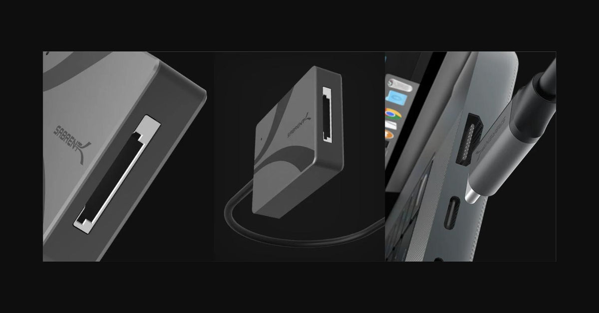 USB Type C CFexpress Type A Card Reader