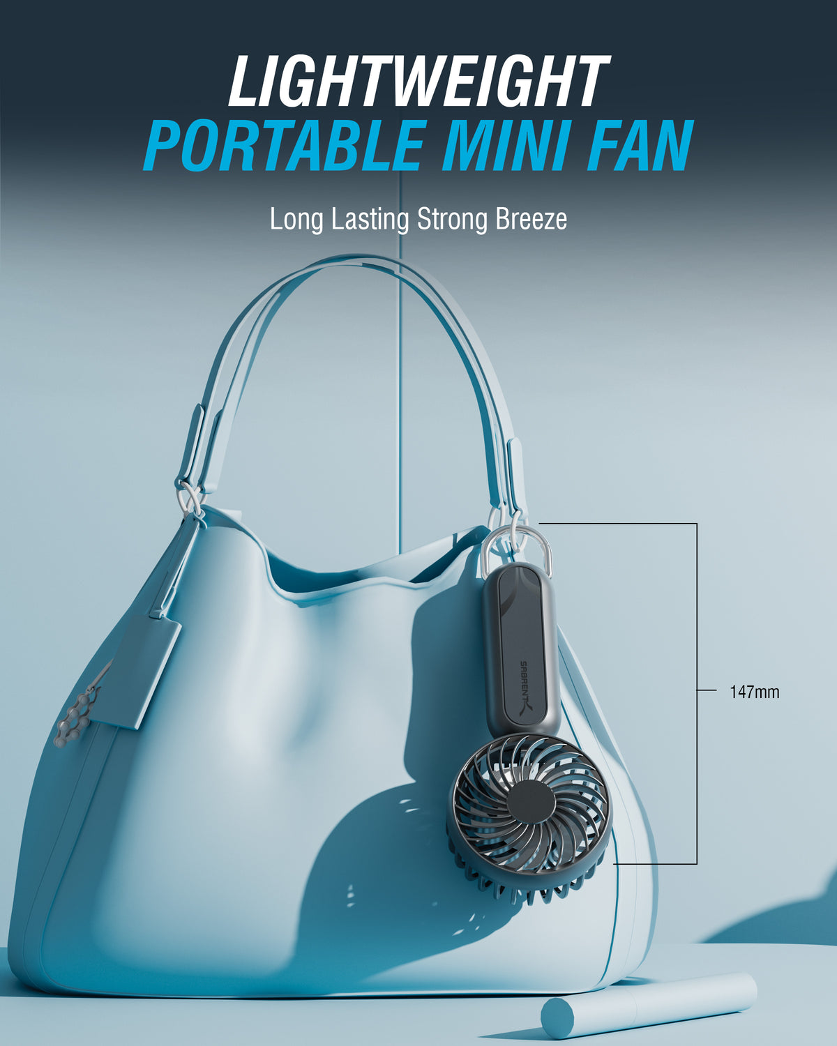 ChillyPop Mini Portable Fan with Hanger