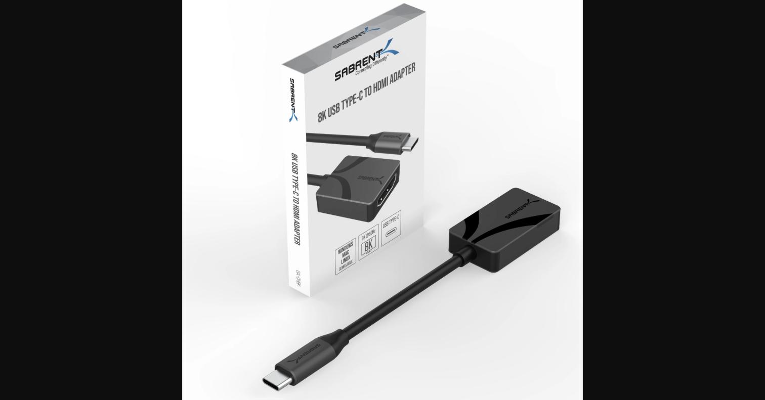 8K USB Type-C to HDMI Adapter
