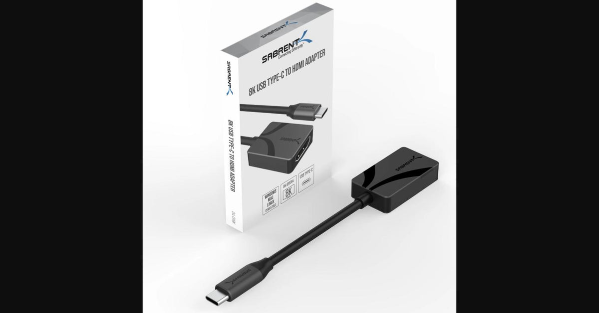 8K USB Type-C to HDMI Adapter