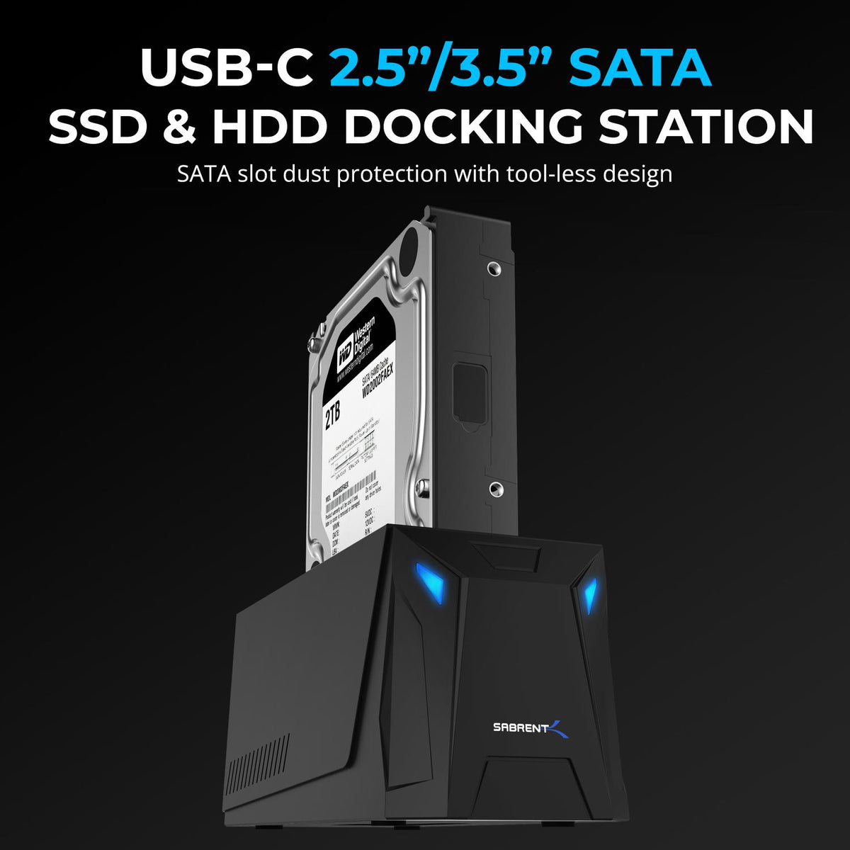 USB-C Hard Drive Docking Station