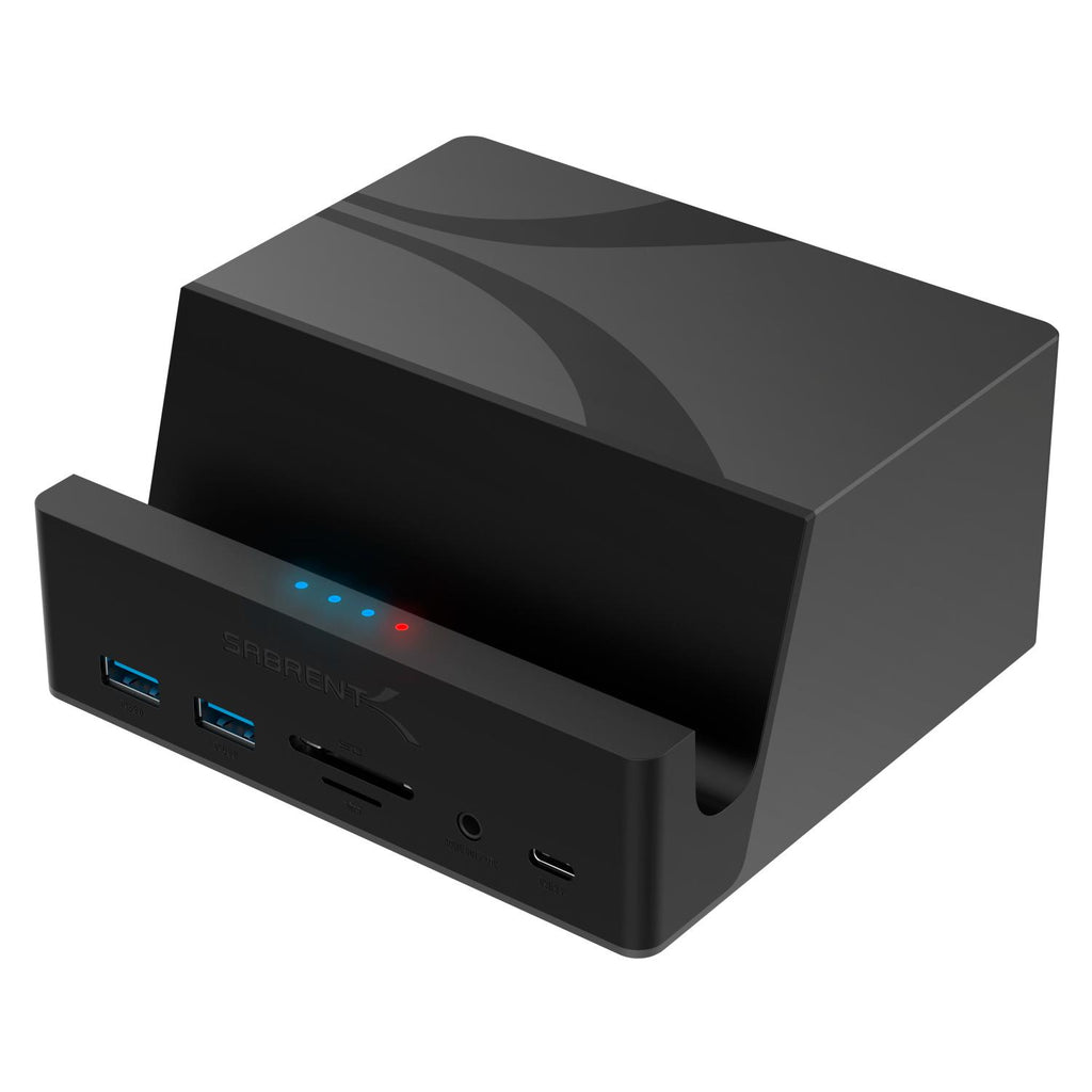 SABRENT USB Type C Dual 4K Universal Docking Station with USB C Power Delivery (DS-WSPD) Sabrent USB Type-C Dual 4K Universal Docking Station with USB C