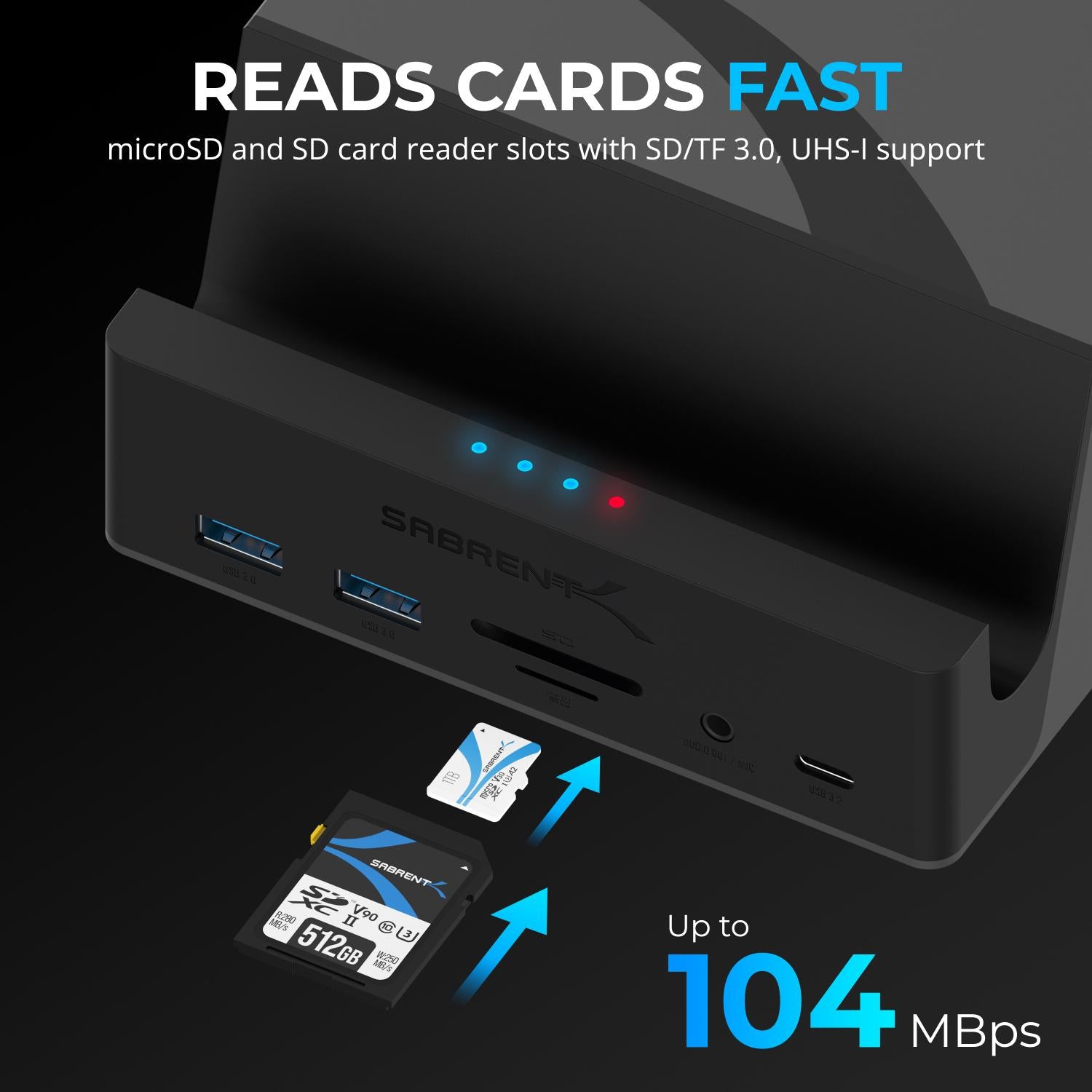 USB-C Universal Docking Station, Dual Monitor Displaylink Dock