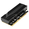 M.2 NVMe SSD to PCIe x16 Tool-Free Add-In Card (AIC)