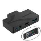 USB Type-C 3-Port Gaming Hub for Steam Deck