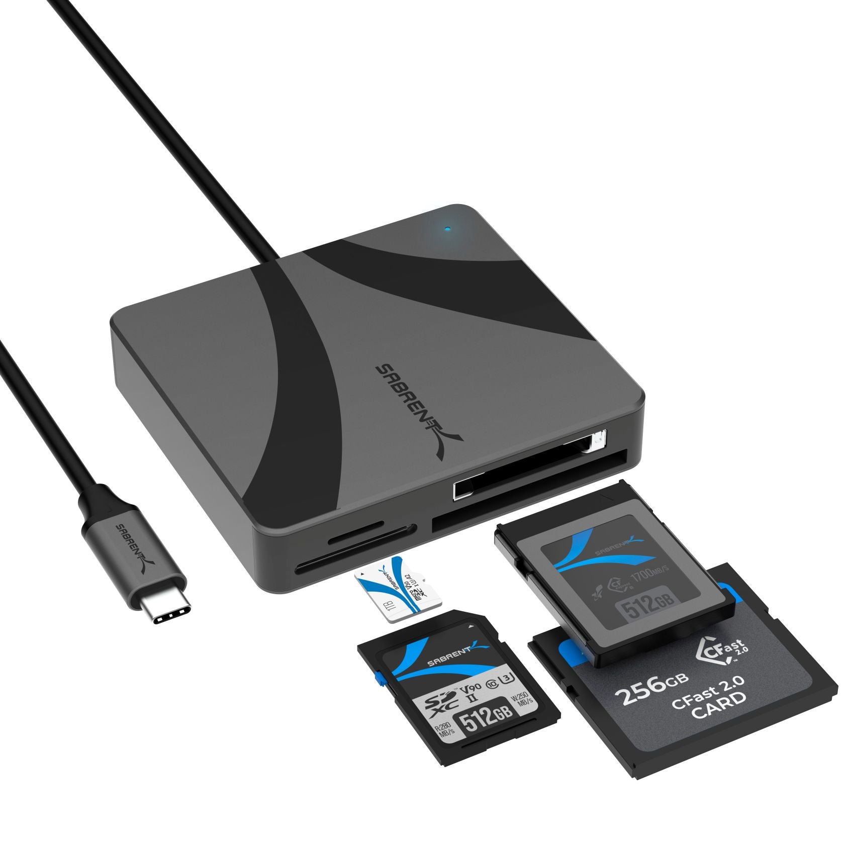 USB-C Multi-Card Reader Sabrent