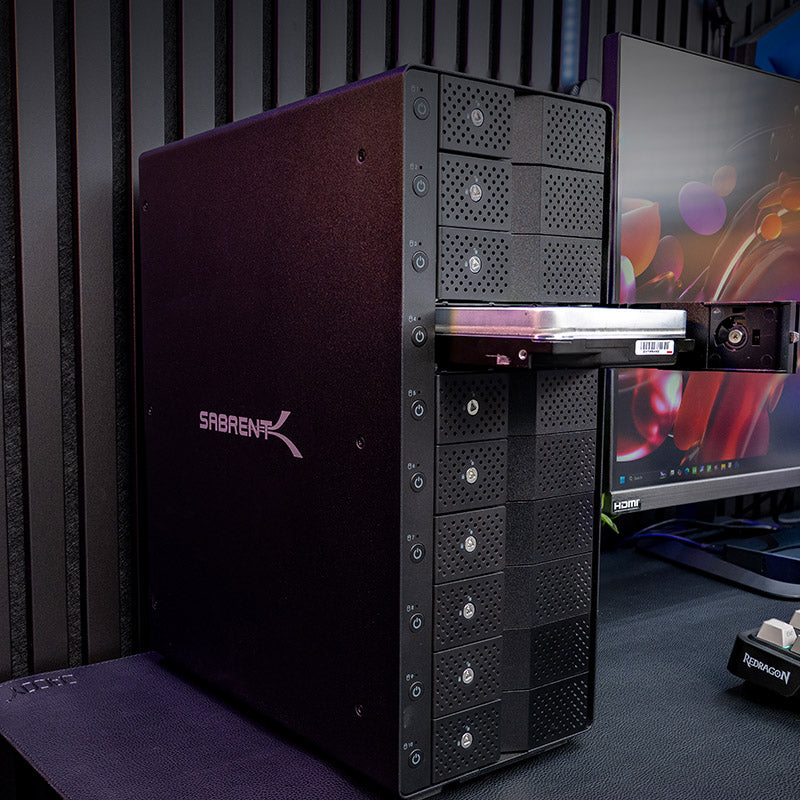 Sabrent 10-Bay 3.5 inch SATA Hard Drive Tray-Less Docking Station