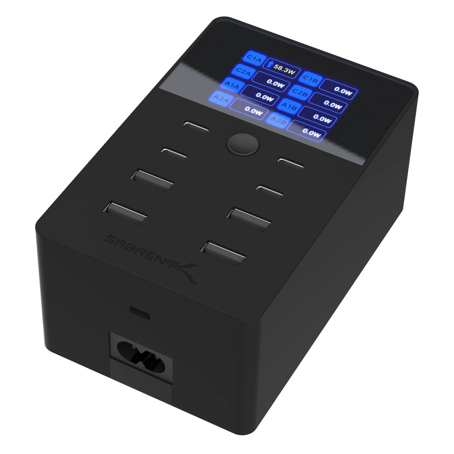 252W 8-PORT USB PD 3.0 Charger