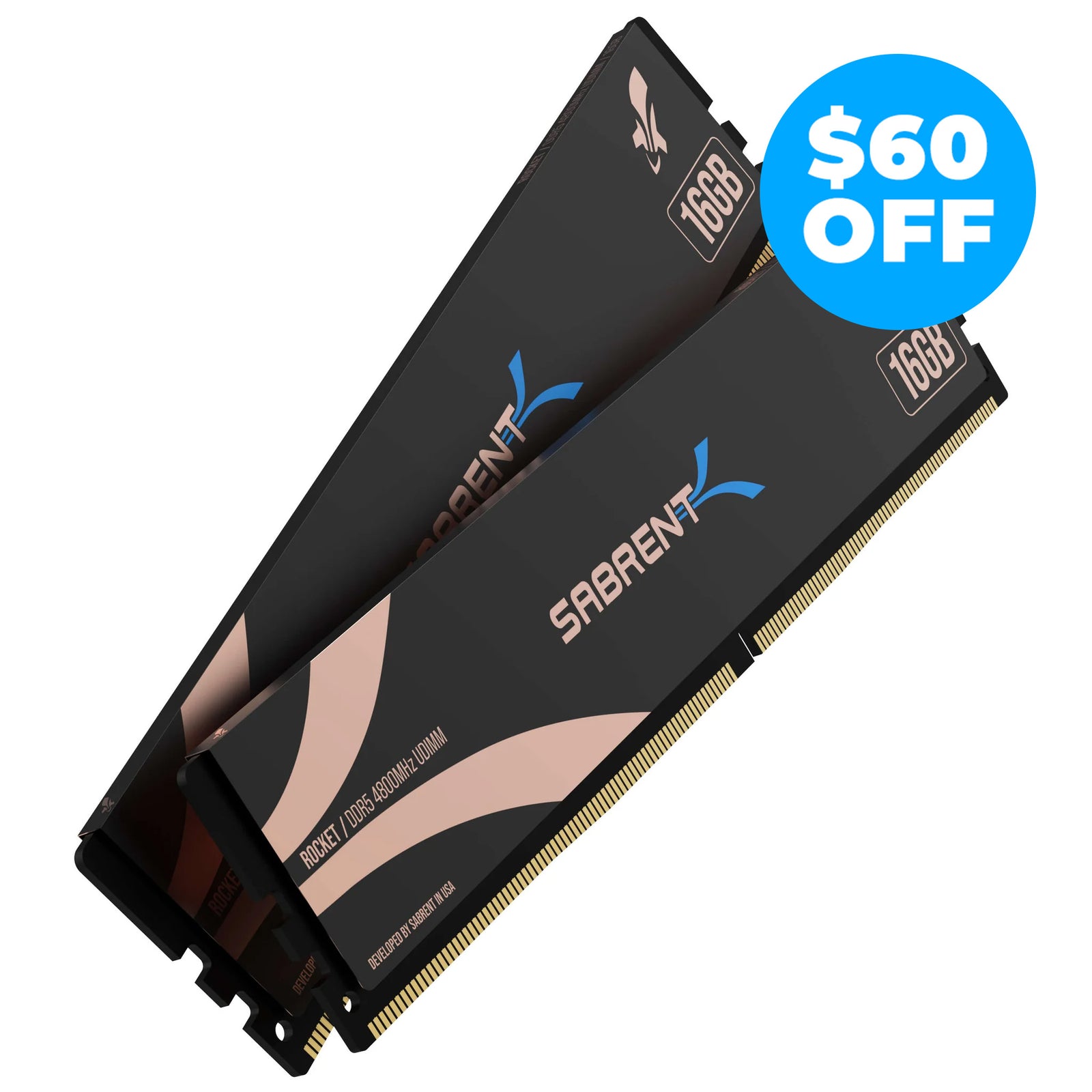 Rocket DDR5 32GB U-DIMM 4800MHz Memory Kit (2x16GB)