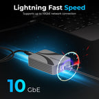 USB4 to 10GbE Network Adapter