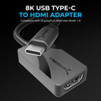 8K USB Type-C to HDMI Adapter