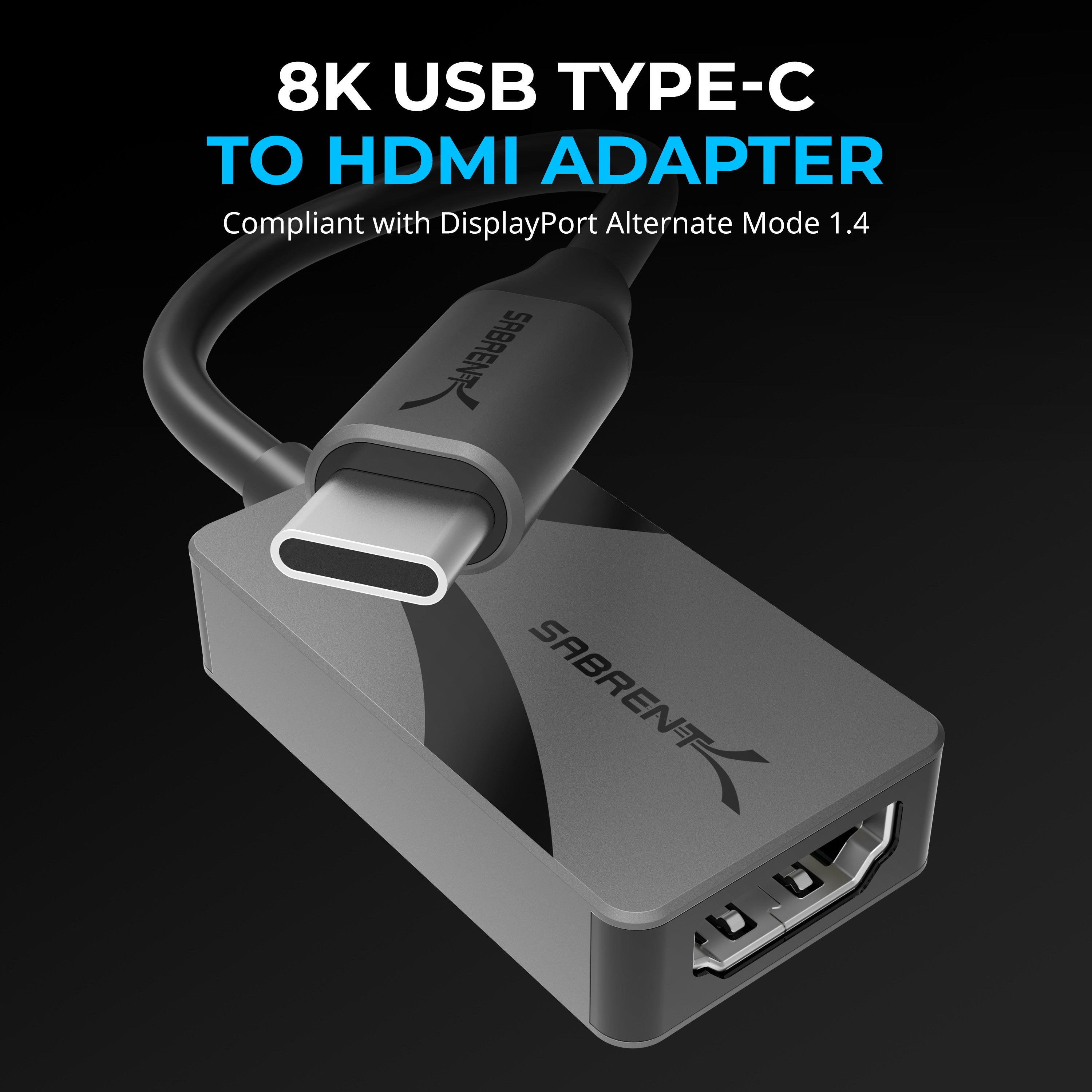 8K USB Type-C to HDMI Adapter - Sabrent