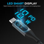 USB-C to Lightning Cable with Smart Display
