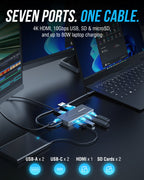 OMNIPORT 7S USB-C Hub 7-in-1