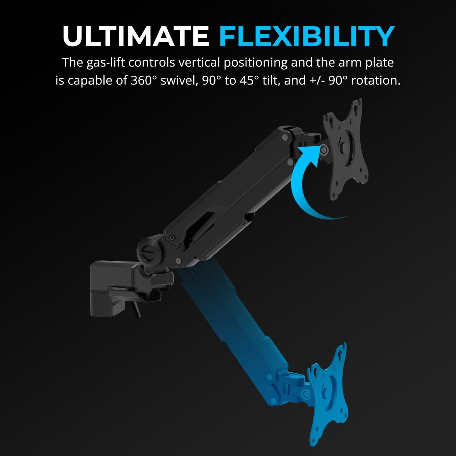 Additional Monitor Arm & Mount Upgrade Kit