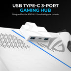 USB Type-C 3-Port Gaming Hub for ASUS ROG Ally