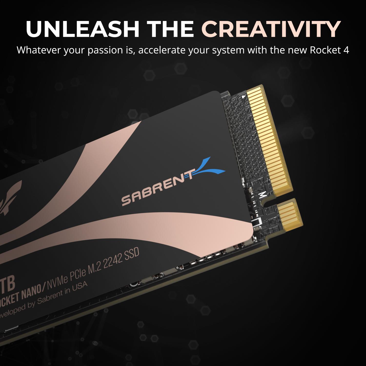 Rocket nano 2242 Gen 4 NVMe SSD