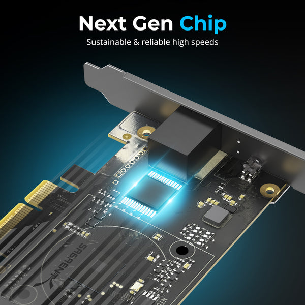 10GbE Internal PCIe Network Adapter - Sabrent