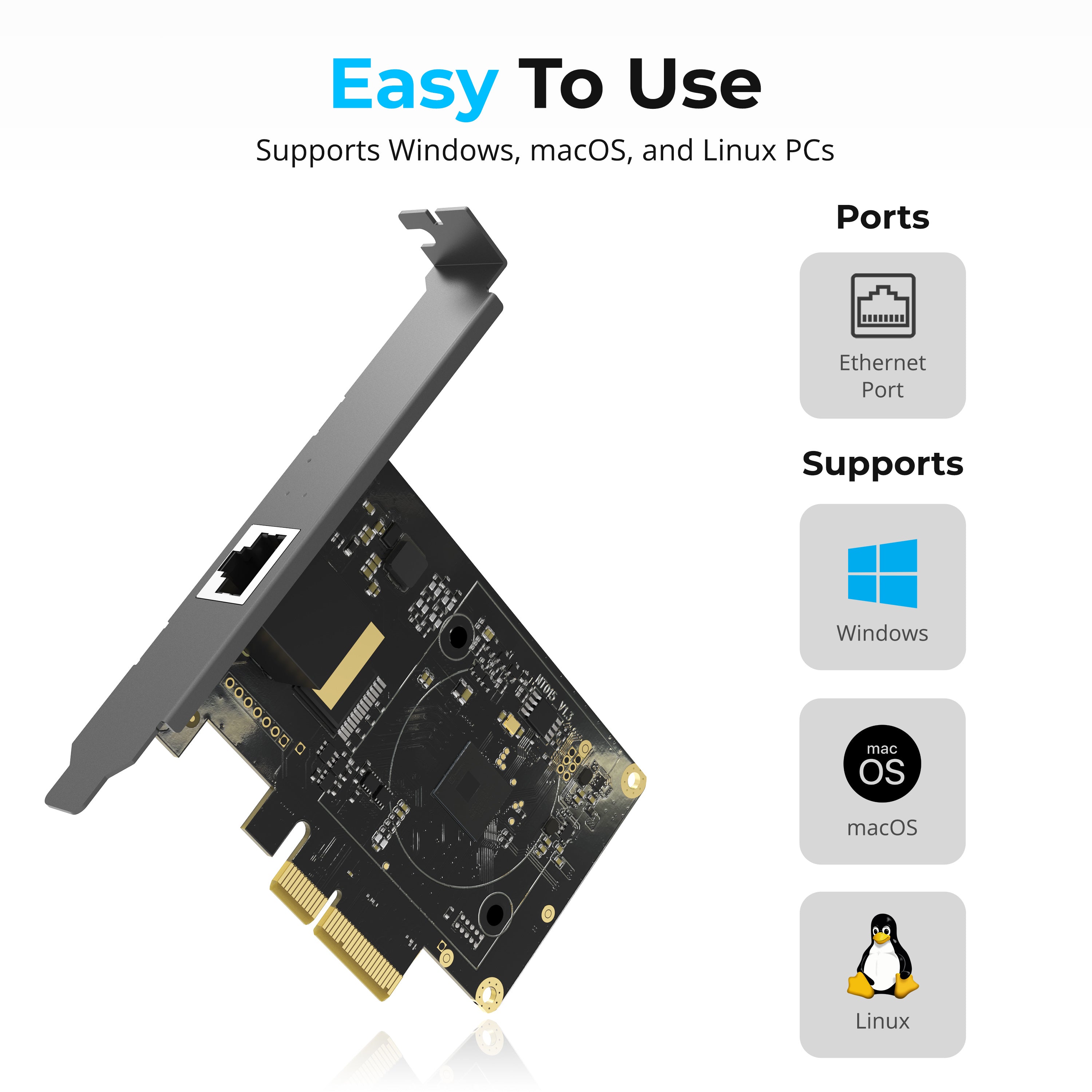10GbE Internal PCIe Network Adapter