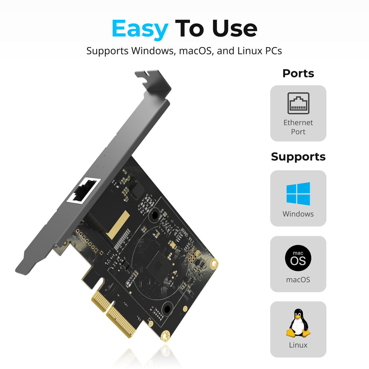 10GbE Internal PCIe Network Adapter