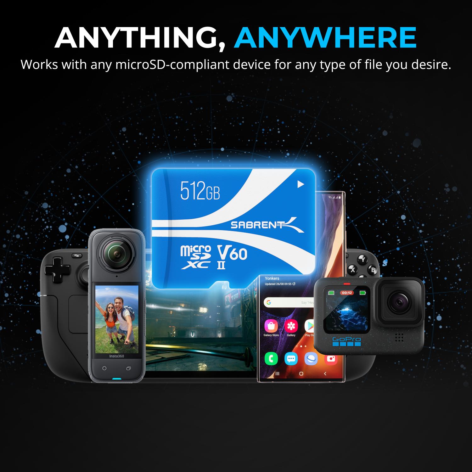 Rocket V60 microSDXC Memory Card