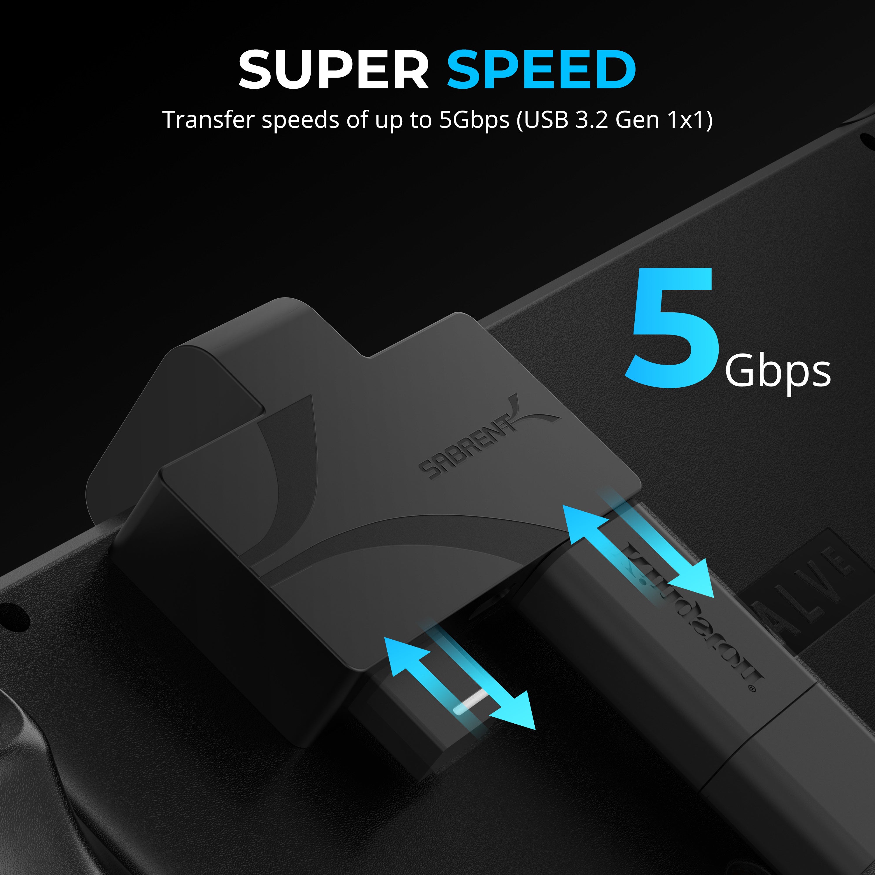 USB Type-C 3-Port Gaming Hub for Steam Deck