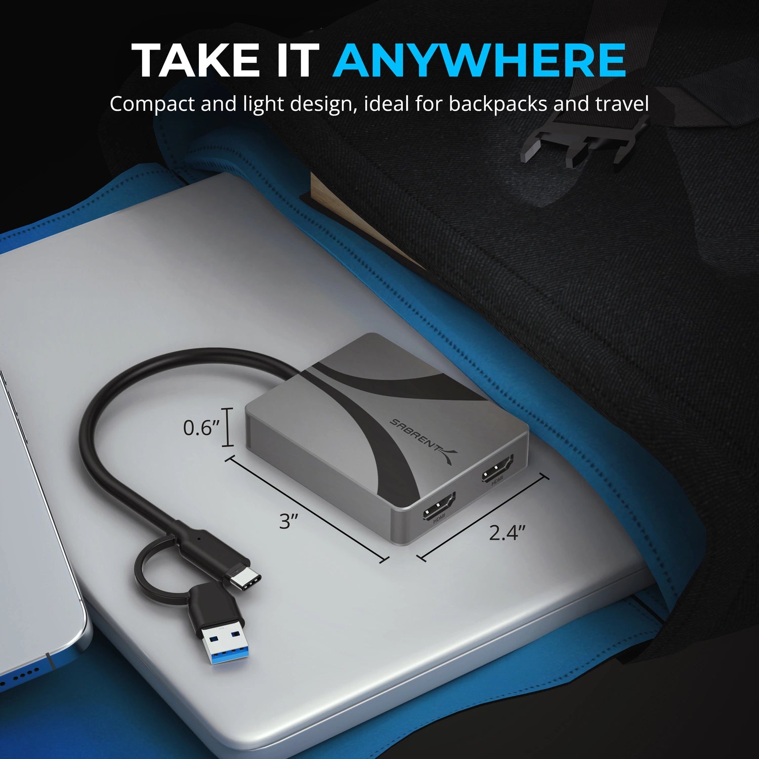 Sabrent USB to HDMI Adapter - Thumbnail 5