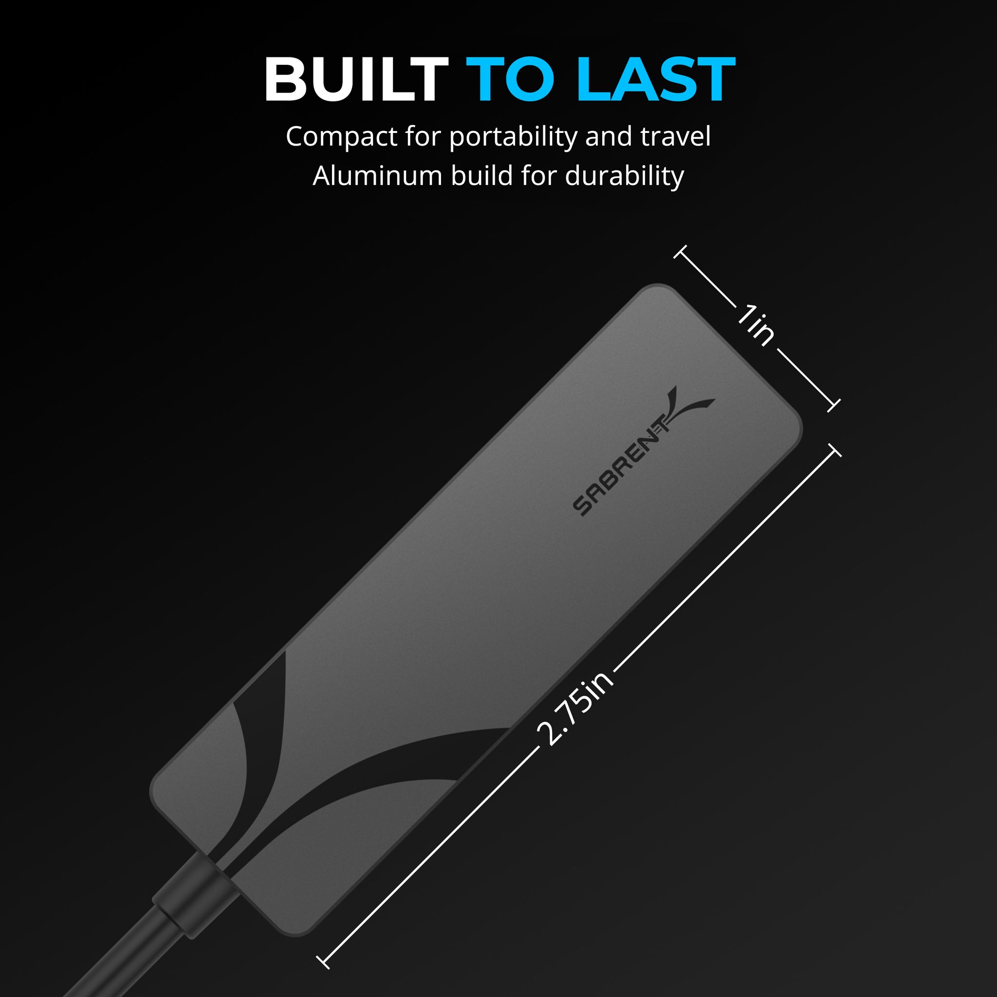 USB Type-C to 5G Ethernet Adapter - Sabrent
