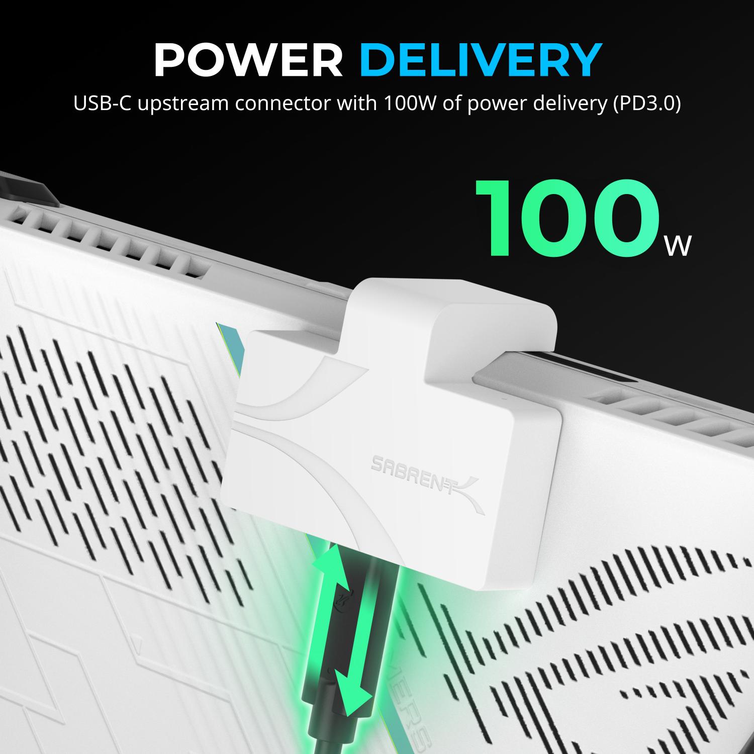 USB Type-C 3-Port Gaming Hub for ASUS ROG Ally