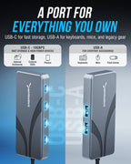 OMNIPORT 6B USB-C Hub, 6-Port, 100W PD