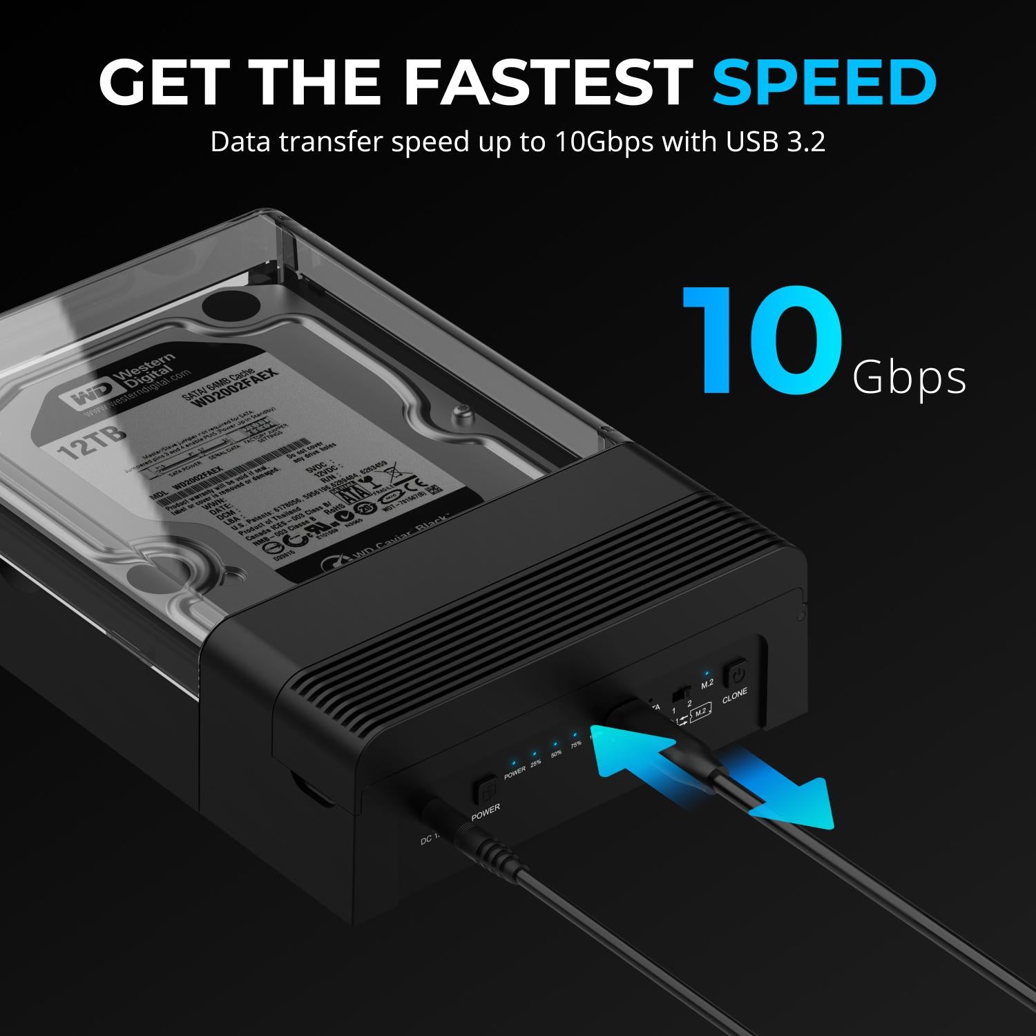 USB Type C Lay Flat Docking Station