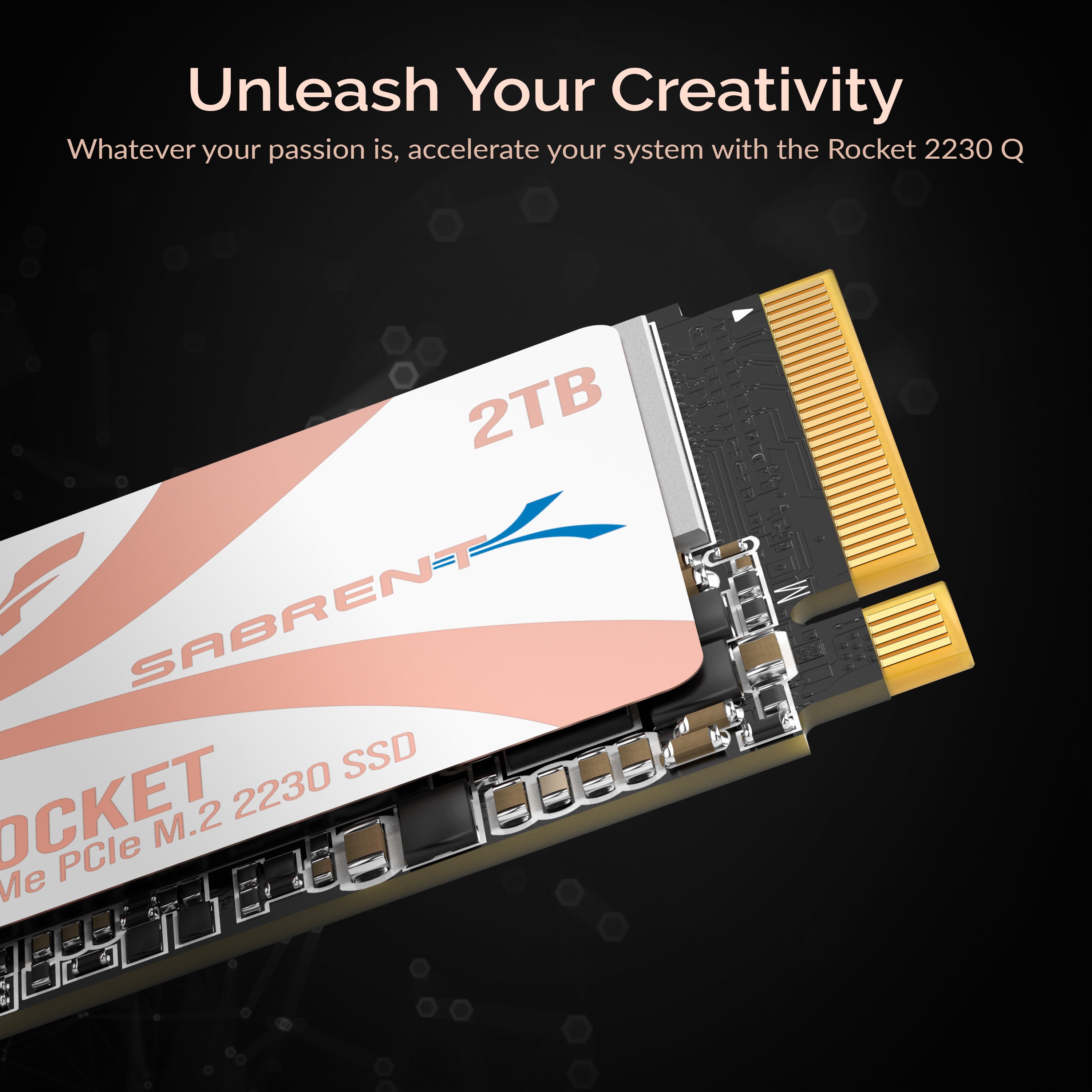  SABRENT Rocket Q4 2230 NVMe 4.0 2TB de alto