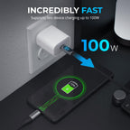 USB C to USB C Charging Cable with Smart Display