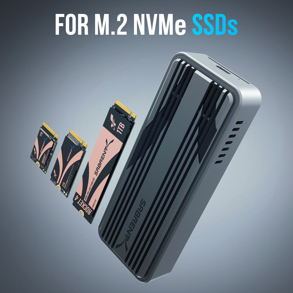 USB4 M.2 PCIe NVMe SSD Enclosure