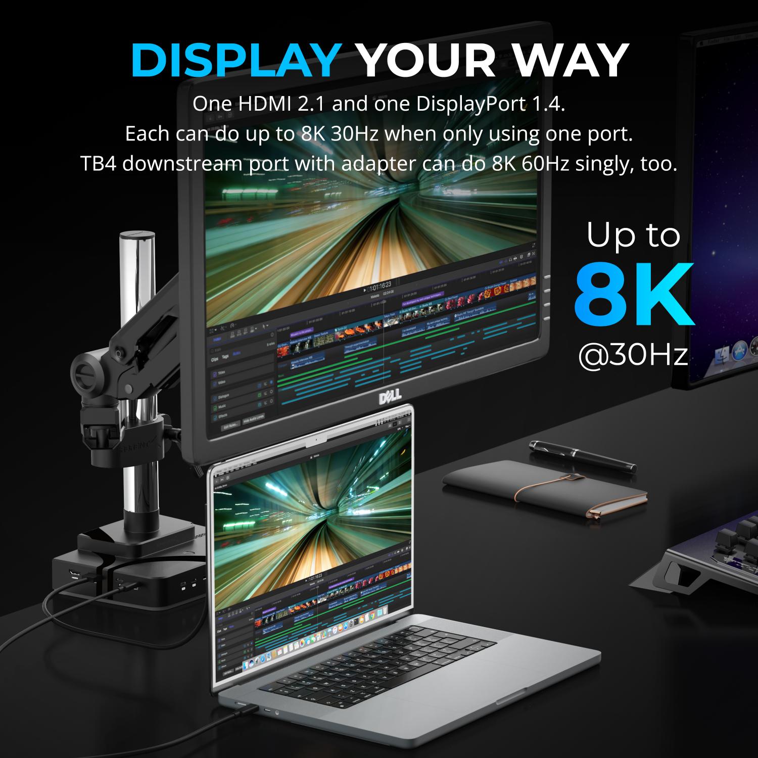 Sabrent Thunderbolt 4 Docking Station - Thumbnail 4