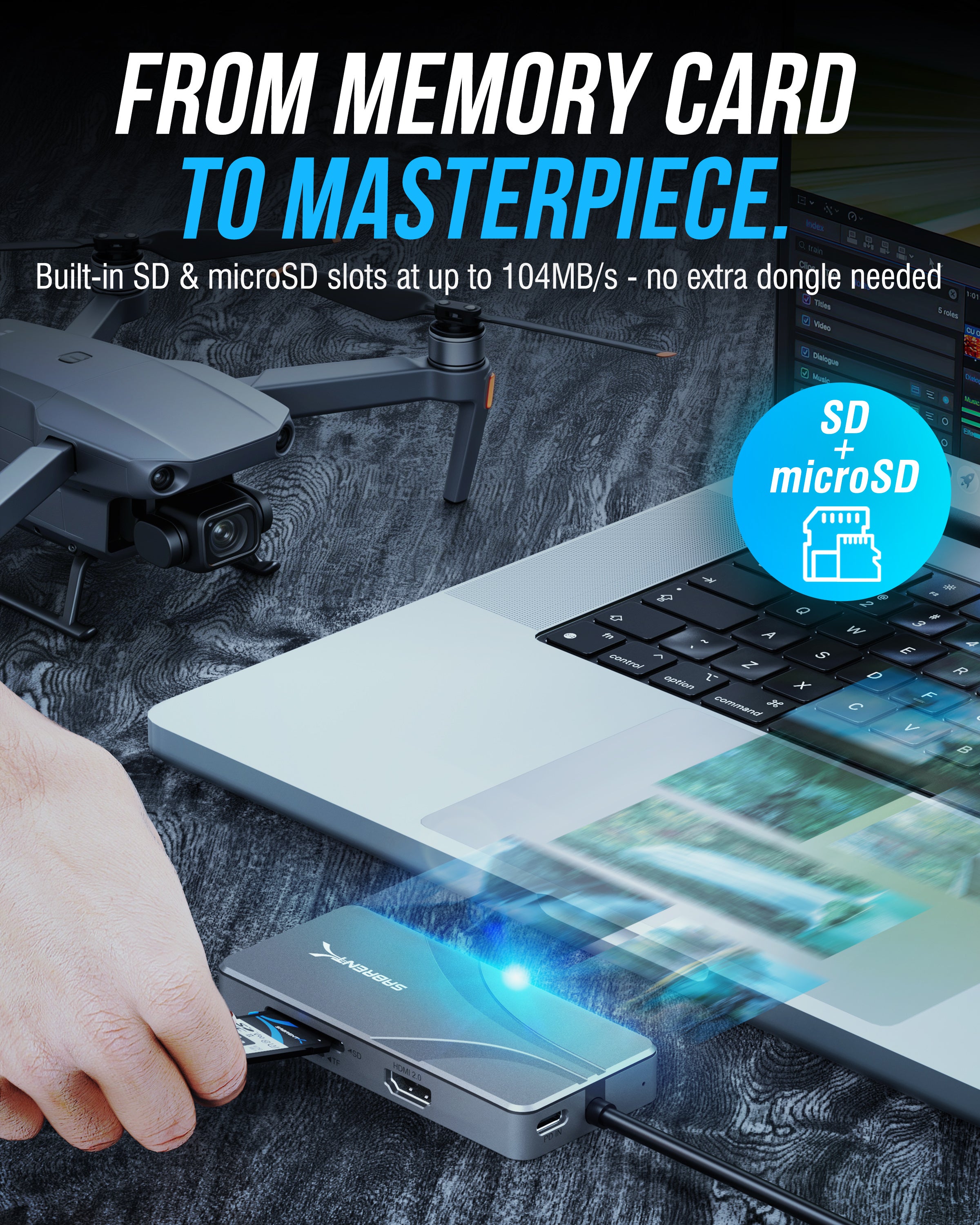 OMNIPORT 7S USB-C Hub 7-in-1