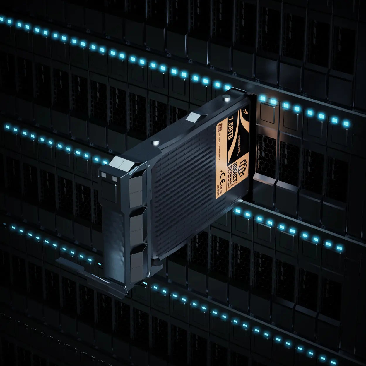 Rocket Enterprise PCIe 4.0 U.2 NVMe SSD
