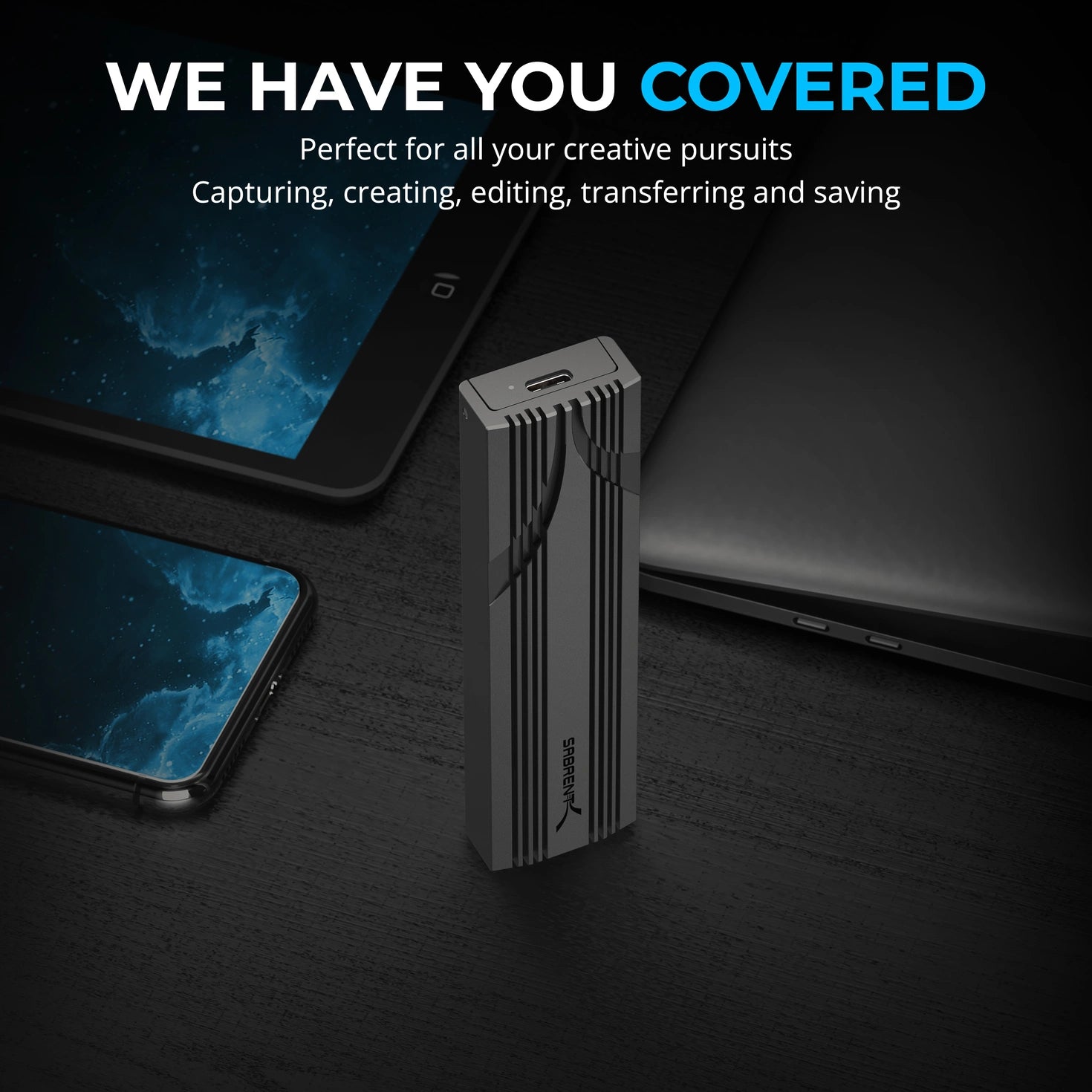 USB 3.2 Type-C Tool-free Enclosure