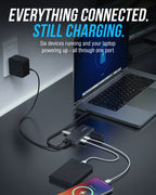 OMNIPORT 6B USB-C Hub, 6-Port, 100W PD