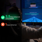 USB-A 3.0 to 2.5 Gigabit Ethernet Adapter
