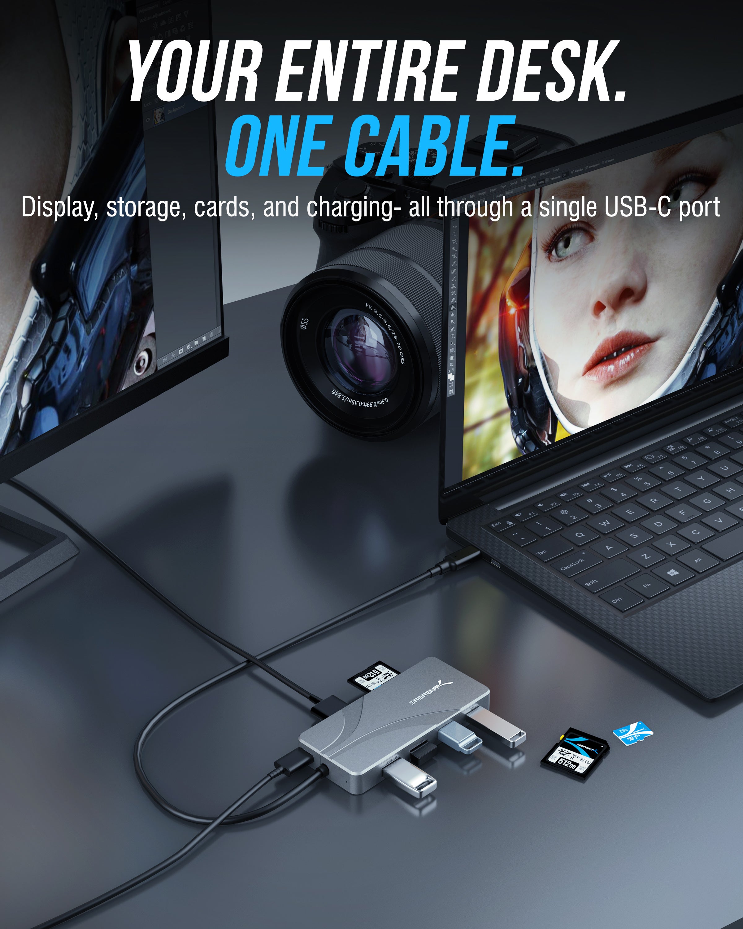 OMNIPORT 7S USB-C Hub 7-in-1