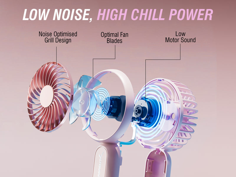 ChillyPop Mini Portable Fan with Hanger