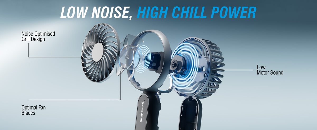 ChillyPop Mini Portable Fan with Hanger
