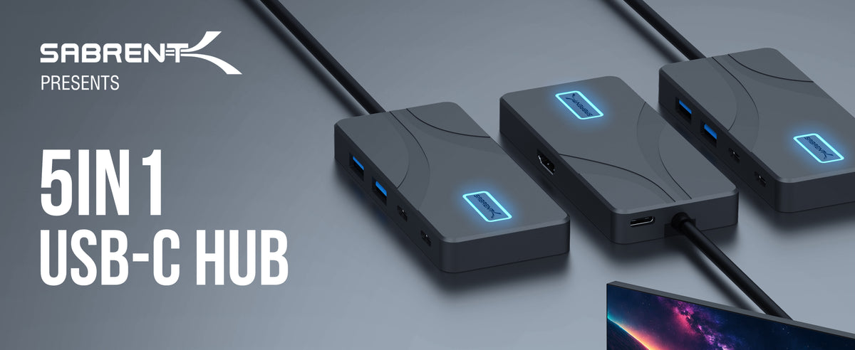 Type-C 10Gbps 5-Port Hub
