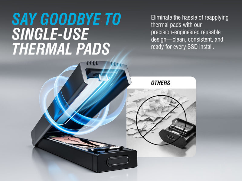 USB 3.2 Type-C Tool-free Enclosure