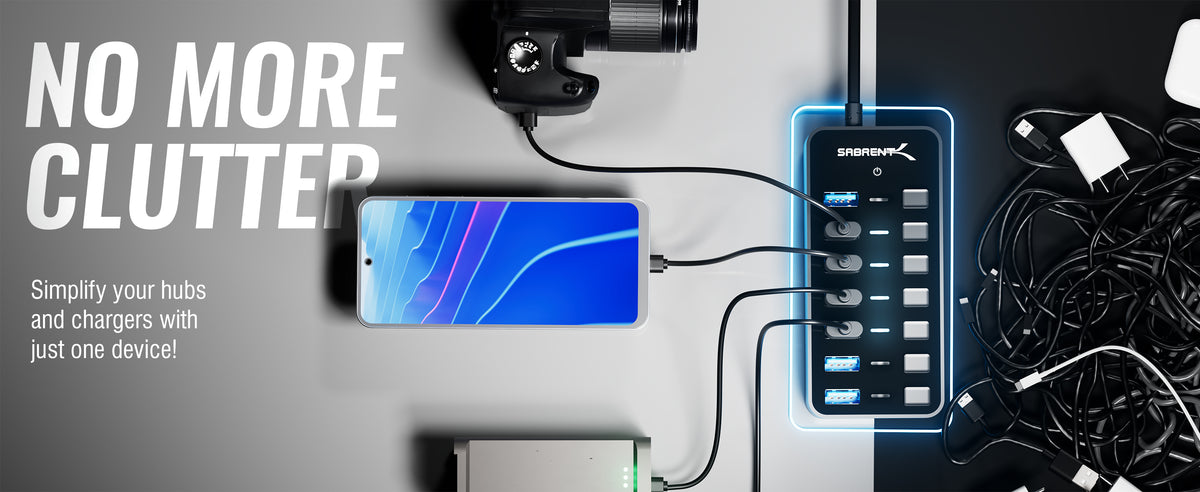 USB 3.0 Hub With Power Switches