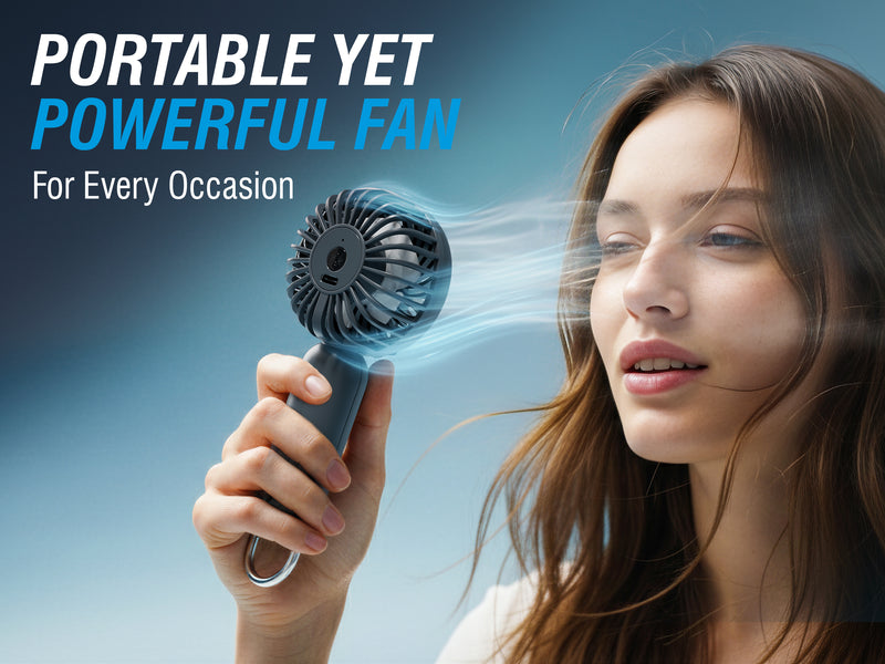 ChillyPop Mini Portable Fan with Hanger